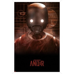 Trends International Star Wars Andor: Season 2 - K-2SO Framed Wall Poster Prints - 1 of 4