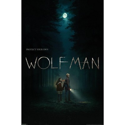 Trends International Wolf Man (2025) - One Sheet Framed Wall Poster Prints