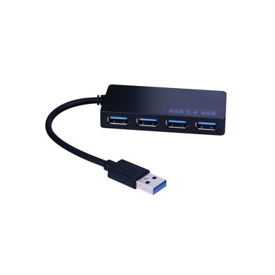 Monster JHIU0119 Just Hook It Up USB to Port Hub, Black