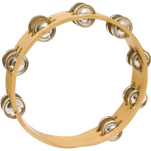 CP Headless Double Row Wood Tambourine 10 in. - 1 of 1