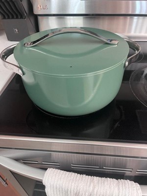 Caraway Home 6.5qt Dutch Oven With Lid Sage : Target