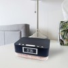 ZTECH Alarm Clock Wireless Charger with Himalayan Salt Base, 3 Level LED Lamp, Blue - 4 of 4
