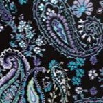 black paisley