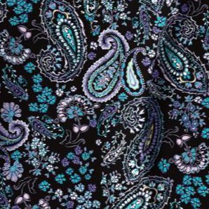 black paisley