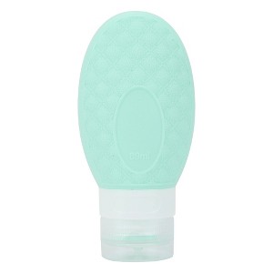 Unique Bargains Refillable Portable Silicone Pump Bottle for Travel 1 Pc - 1 of 4