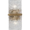 Progress Lighting Chevall 2-Light Wall Sconce, Gold Ombre, Artisanal Glass, Design Series - 2 of 3