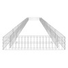 vidaXL Gabion Raised Bed Galvanized Steel 315"x39.4"x7.9" - 4 of 4