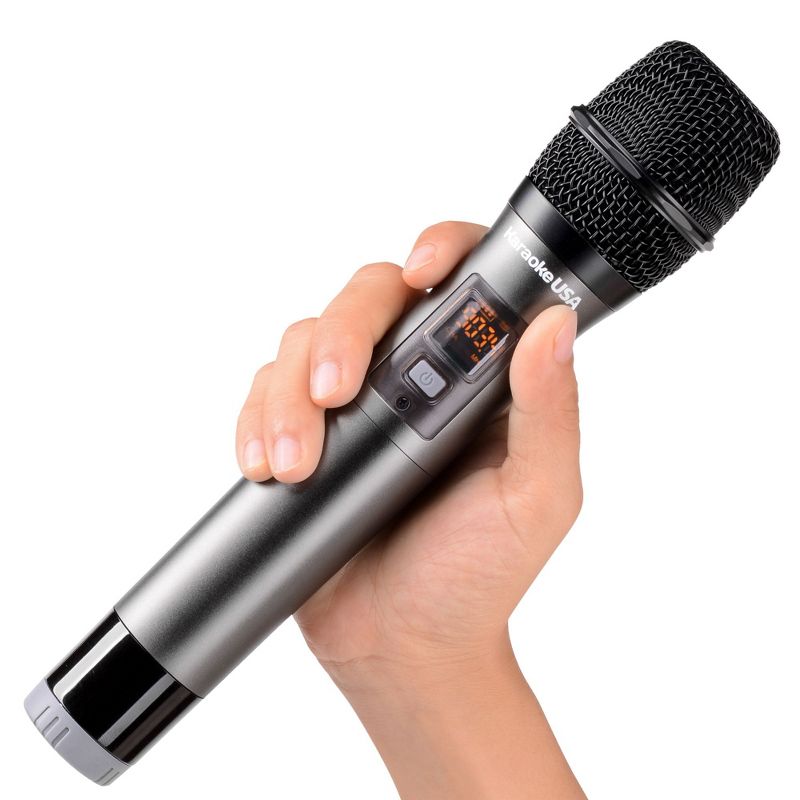 Karaoke USA 900 MHz UHF Wireless Microphone (WM900), 4 of 6