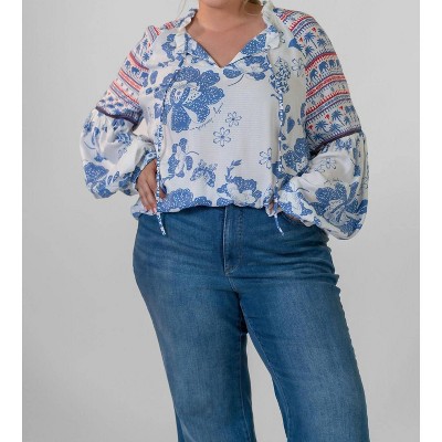 Women's EMMA BLOUSE - EMILY LOVELOCK