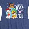 Girls' - Paw Patrol - Loves Earth Fit & Flair Cap Sleeve Dress - 2 of 4