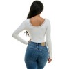 Derek Heart Seamless Long Sleeve Bodysuit (Juniors & Women) - 4 of 4