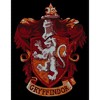 Harry Potter Gryffindor Crest Artwork Men's Black T-Shirt- - 2 of 2