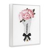Stupell Industries Pink Peonies Flower Bouquet Glam Fashion Bow, 30" x 24" - 3 of 4