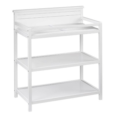 target white changing table