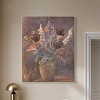 Art Remedy Clay vase with tulips and other flowers Classical vintage floral vase wall art Framed - 2 of 4