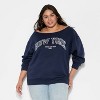 Women's Off the Shoulder Sweatshirt - Wild Fable™ - 2 of 3