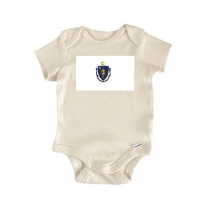 Massachusetts - Baby Boy Girl Clothes Infant Onesie® Funny Cute GS1 - 1 of 1