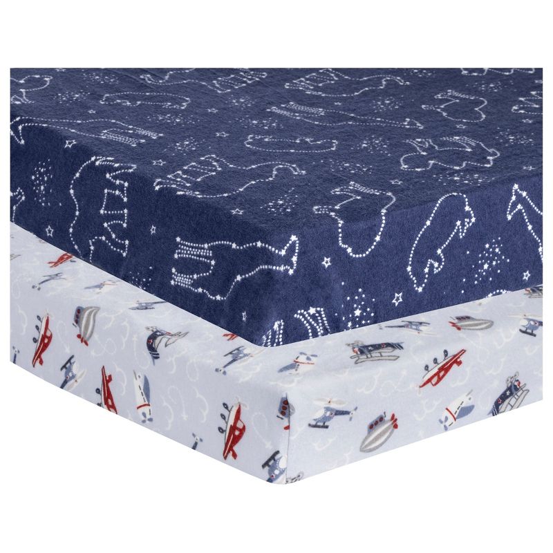 Trend Lab Flannel Playard Sheets - 2pk, 1 of 5