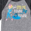 JoJo Siwa You Spin Me Round And Round  - Athletic Heather/Heather Black - 5T - 2 of 3