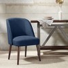NicBex Dining Chairs Side Chair Upholstered Chair Rounded Back Dining Chairs with Wood Legs, Fabric Accent for Kitchen, Bedroom - 3 of 4