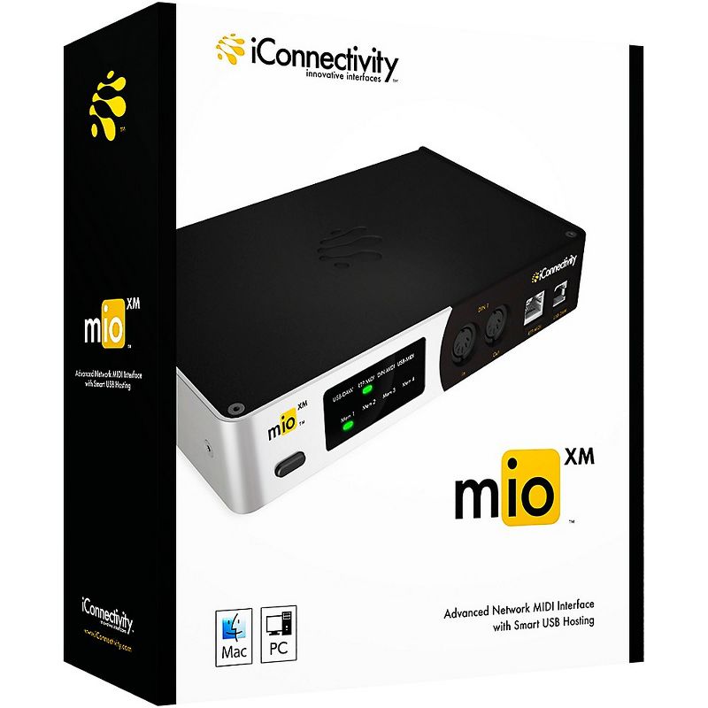 iConnectivity mioXM 4x4 MIDI Interface, 4 of 5