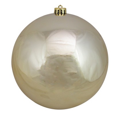 Northlight 8" Shatterproof Shiny Christmas Ball Ornament - Gold