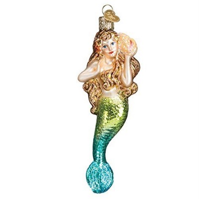 Old World Christmas Glass Blown Ornament, Mermaid