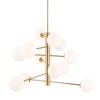 Artcraft Lighting Aurelia 12 - Light Chandelier in  Brass - 2 of 4