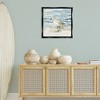 Stupell Industries Balancing Sandpiper on Shore Black Framed Floater Canvas Wall Art - 2 of 4