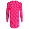 Not a Morning Person Women's Valentine Hearts Button Down Nightshirt - 2 of 3