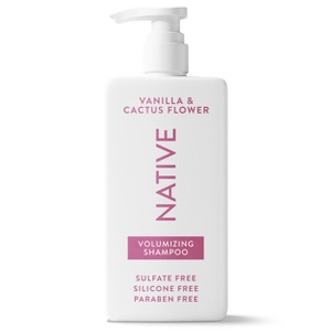 Native Fall Seasonal Vanilla & Cactus Flower Volumizing Shampoo - 16.5 fl  oz: Paraben-Free, Silicone-Free, Sulfate-Free, Vegan : Target