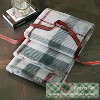 Ultra Soft Throw Blanket with Plaid, Cozy Flannel Fleece Luxury Blanket for Bed, Sofa and Couch Christmas Gift. - 3 of 4