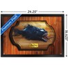 Trends International Marvel Venom: The Last Dance - Symbiote Fish Plaque Framed Wall Poster Prints - 3 of 4