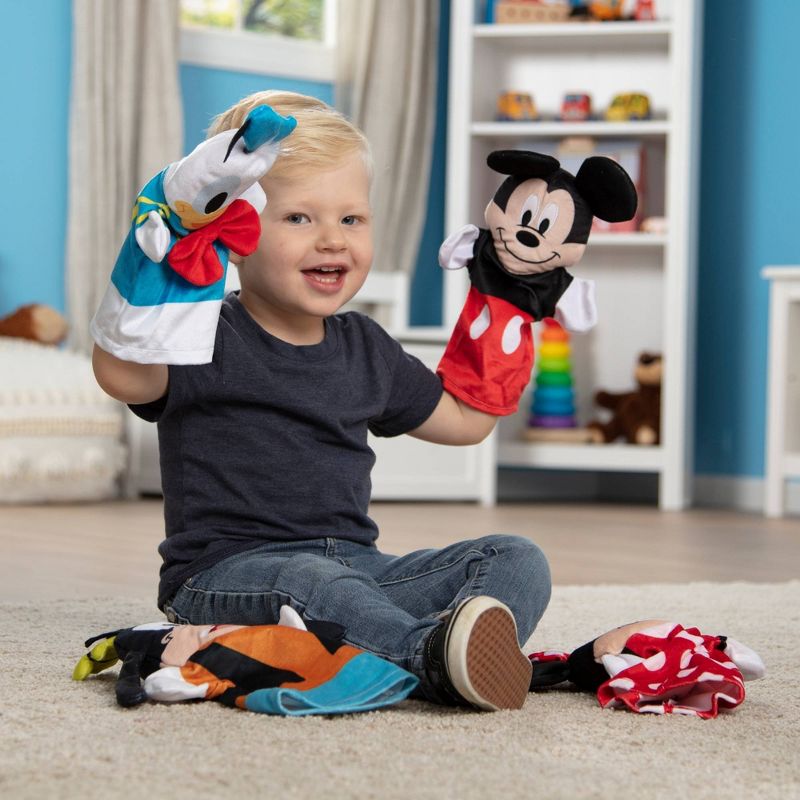 Melissa &#38; Doug Mickey Mouse &#38; Friends Soft &#38; Cuddly Hand Puppets, 3 of 11