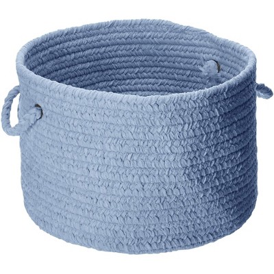 Colonial Mills Spring Meadow Utility Basket, 18 by 12-Inch, Petal Blue