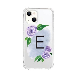 OTM Essentials Apple iPhone 15 Plus/iPhone 14 Plus Monogram Clear Tough Edge Floral Case - 1 of 4