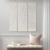 Gulches Triptych 3-Piece Dimensional Resin Canvas Wall Art Set - Medallion Design - 2 of 4