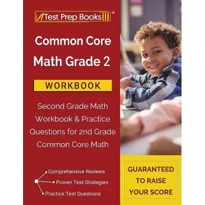 Common Core Math Grade 2 Workbook - by  Test Prep Books (Paperback)