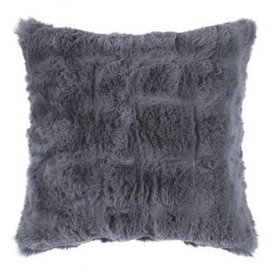 Unique Bargains Faux Fur Cozy Luxury Soft Modern Plush Pillowcase 1 Pc ...