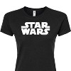 Women's - Star Wars - Logo Fitted Graphic T-Shirt - 2 of 3