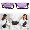 Unique Bargains Stylish Reflective Holographic Sports Waist Bag 1 Pc - 2 of 4