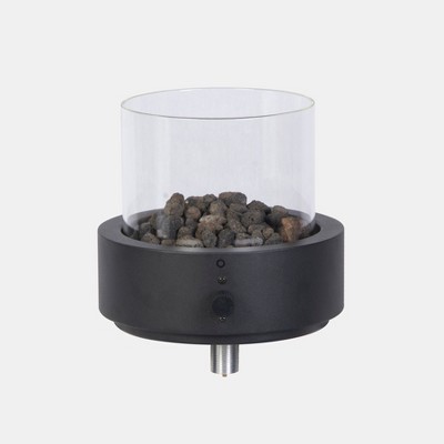 Two Harbors 10 Round Table Fire Pit Black Project 62