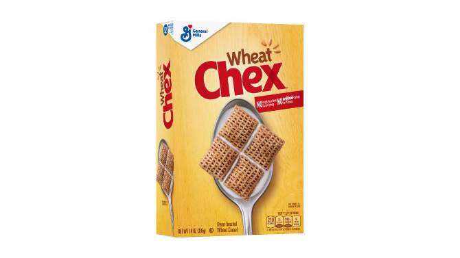 Chex Wheat Breakfast Cereal - 14oz - General Mills, 2 of 11, play video