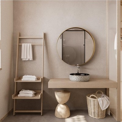 Grungis Wall Mounted Bathroom Storage Cabinet,Medicine Cabinet with Mirror and Adjustable Shelves for Bathroom