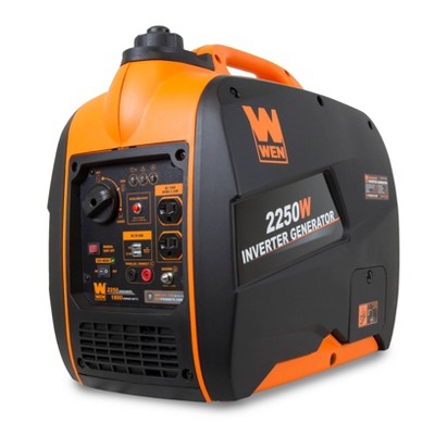 WEN 56225i Super Quiet 2250W Portable Inverter Generator with Fuel Shut-Off