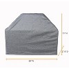 Summerset Shield Platinum 26" Grill Cart Cover Ultimate Protection for Your Outdoor Furniture - 2 of 4