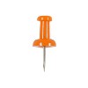 JAM Paper Colored Pushpins Orange Push Pins 2 Packs of 100 222419052A - 3 of 4