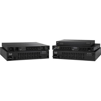 Cisco 4331 Router - 3 Ports - Management Port - 6 Slots - Gigabit Ethernet - 1U - Desktop, Rack-mountable, Wall Mountable