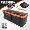 Mockins 16 Cu.Ft Waterproof Cargo Bag - 58"x24"x20" Hitch Bag - Orange - 4 of 4