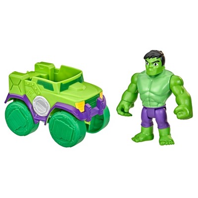 thumbnail image 2 of Marvel Spidey And His Amazing Friends Hulk Smash Truck 2 of 12